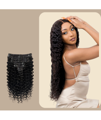 Deep Wave Black 120g Clip-In pidennyspaketti rembourrage situé sous