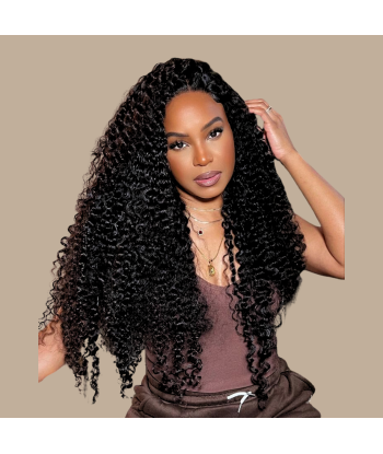 Kinky Curly Musta 120g Clip-In Extensions Kit basket pas cher