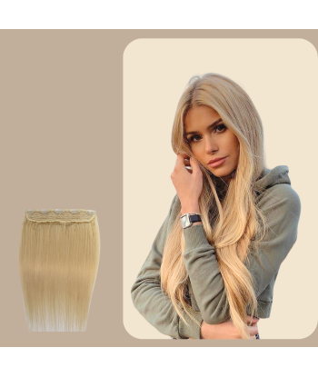 Suora Platina Blonde Mono Clip-In Laajennus Maxi Volume Bändi Comparez plus de prix