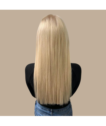 Suora Platina Blonde Mono Clip-In Laajennus Maxi Volume Bändi Comparez plus de prix