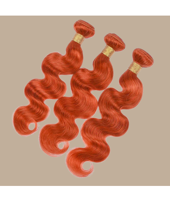 Tissage Cheveux Vierge Ihmisen hiukset Body Wave 7A Inkivääri 350 100 Gr 100 Gr en stock