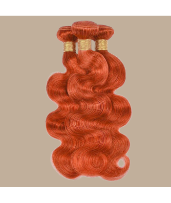 Tissage Cheveux Vierge Ihmisen hiukset Body Wave 7A Inkivääri 350 100 Gr 100 Gr en stock