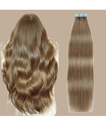 Premium Russian Hair 10 jäykät teippipidennykset les ctes