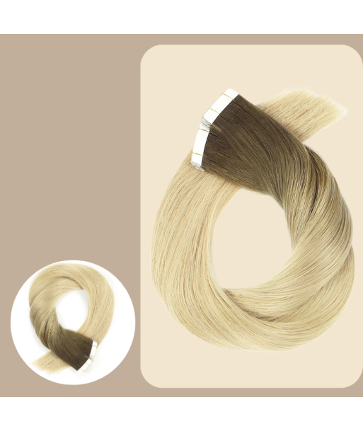 Extensions Adesive / tapes lisci Premium Russian Hair T10/20 destockage