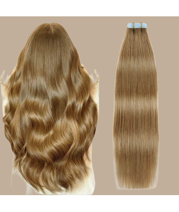 Extensions adesive / tape rigide Premium Russian Hair 14 la livraison gratuite