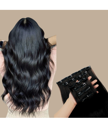 Estensione a Clips Premium Russian Hair 1B est présent 