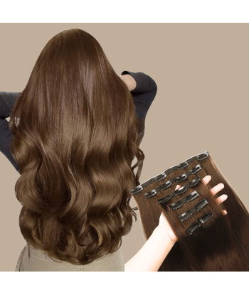 Estensione a Clips Premium Capelli Russi 6 prix