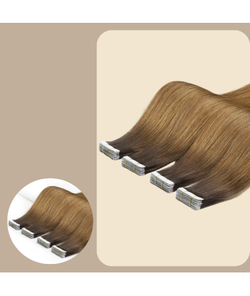 Extensions Adesive / nastri rigidi Premium Russian Hair T4/14 soldes