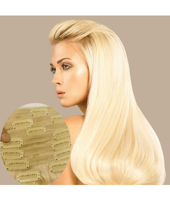 Rak Blond Platinum Clip-In Extensions Kit Faites des économies