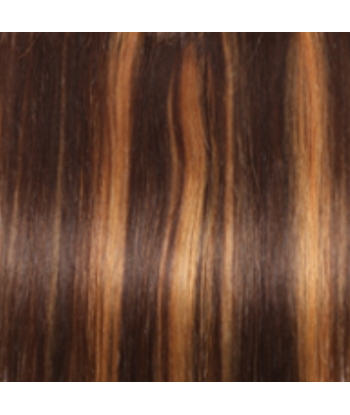 Straight Blonde Medium Brown Clip-In Extensions Kit 120 gr pour bénéficier 