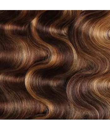 Veving av jomfruhår fra mennesker Body Wave 7a kortshot blond p4/27 100 gr store