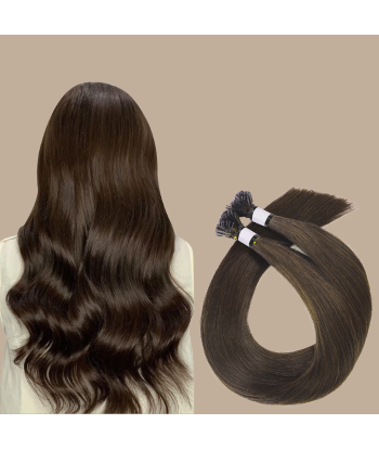 100 Premium Keratin Extensions Rett med Flat Tupp 4 50-70% off 