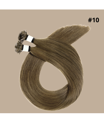 100 Keratin Extensions Rett Premium Med Flat Tupp 10 france