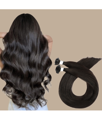 100 Premium Keratin Extensions med Flat Tip 2 - 3 jours ouvrés.