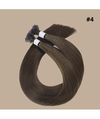 100 Premium Keratin Extensions med Flat Tip 2 - 3 jours ouvrés.