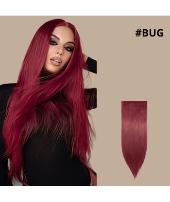 100 Keratin Extensions Rett Premium Med Flat Topp BUG livraison gratuite