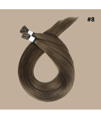 50 Keratin Extensions Rett Premium med I-spiss 8 sur le site 