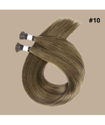 50 Premium Keratin Extensions Rett I-Tip 10 prix