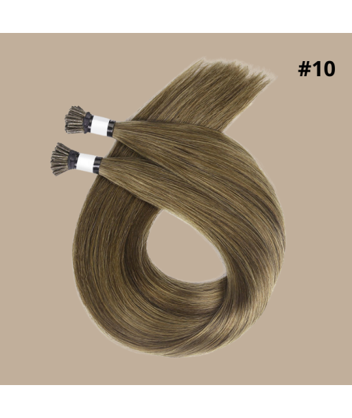 50 Premium Keratin Extensions Rett I-Tip 10 prix