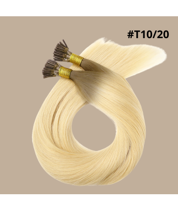 50 Keratin Extensions Rett Premium med I-spiss T10/20 pour bénéficier 