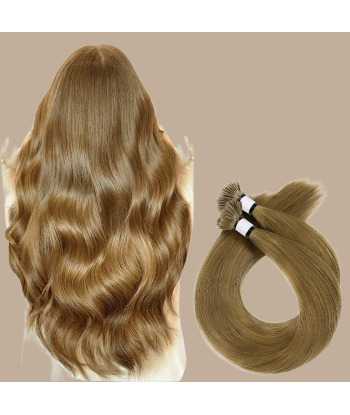 100 Premium Keratin Extensions med Flat Tip 2 - 3 jours ouvrés.