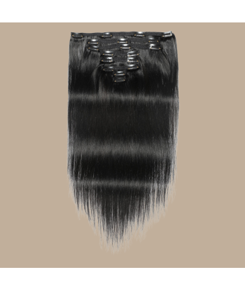 Straight Black 120g Clip-In Extensions Kit prix pour 