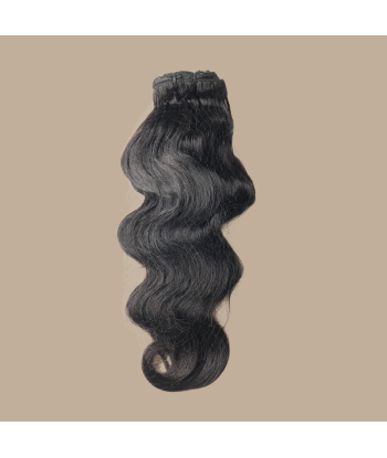 Body Wave Black 120g Clip-In Extensions Kit destockage