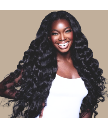 Virgin Human Hair Loose Wave 7A Mörkbrun 1B 100 Gr vous aussi creer 