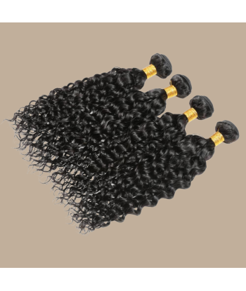 Vävning Virgin Hair Human Hair Kinky Curly 7A Mörkbrun 1B 100 Gr de la marque