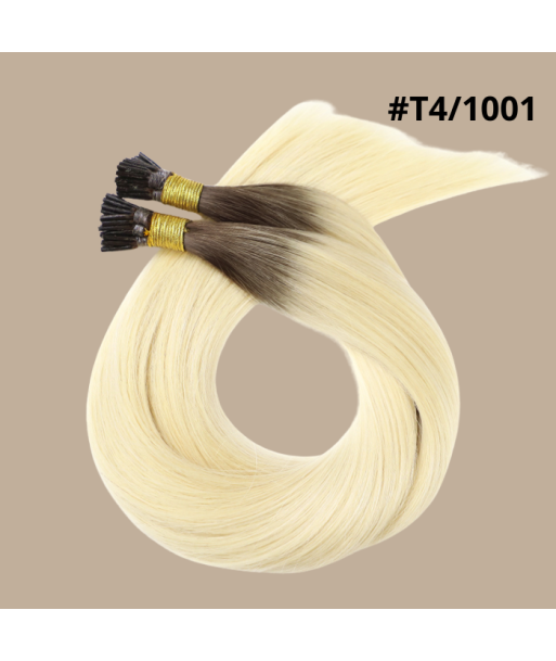 50 Premium I-Tip Keratin Extensions Rakt T4/1001 en ligne des produits 