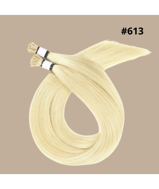 50 Premium Keratin Extensions Rak med I-Spets 613 soldes