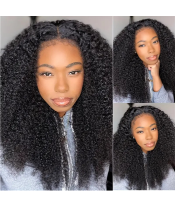 Afro Curly Negro 120g Clip-In Extensiones Kit le des métaux précieux