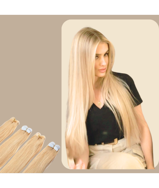 Steife haftende Extensions Blond prix