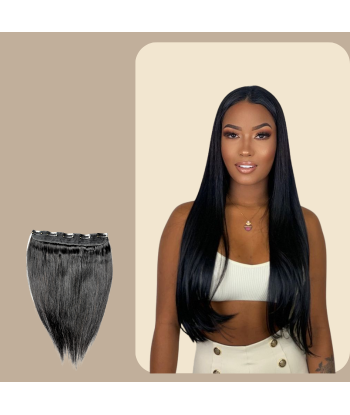 Clip Extension Straight Schwarz Mono Maxi Volume Band Jusqu'à 80% De Réduction