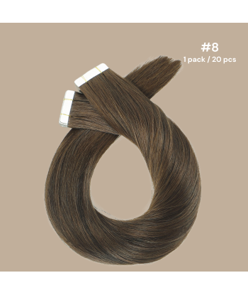 Premium Russian Hair Tape-Extensions 8 Venez découvrir notre 