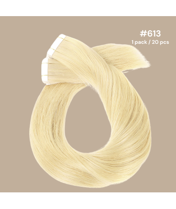 Extensions Adhesive / tapes rette Premium Russian Hair 613 ouvre sa boutique