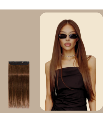 Clip Extension Straight Chocolate Mono Maxi Volume Band chez Cornerstreet bien 