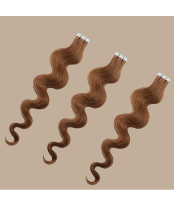 Extensões adesivas Wavy Hazelnut en ligne