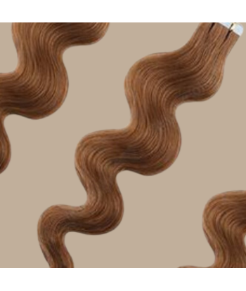 Extensões adesivas Wavy Hazelnut en ligne