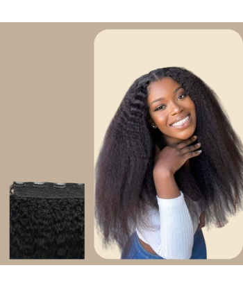 Extensão do clipe Kinky Straight Preto Mono Maxi Volume Band pour bénéficier 