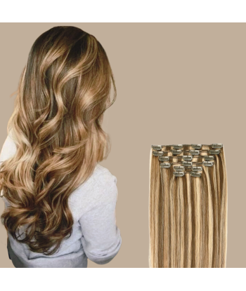 Extensão para Clips Premium Cabelo Russo soldes