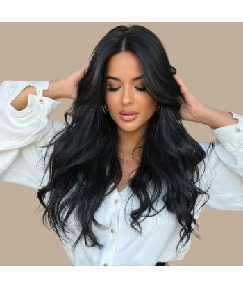 Wave Clip Extensions Zwart store