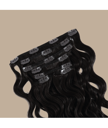 Wave Clip Extensions Zwart store