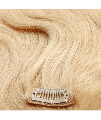 Golvend Platina Blond Clip-In Extensions le concept de la Pate a emporter 