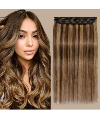 Rechte Clip In Blond Meché Chatain Mono Maxi Volume Band prix