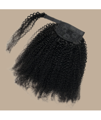 Paardenstaart donkerbruin magisch Remy haar Afro krullend l'achat 